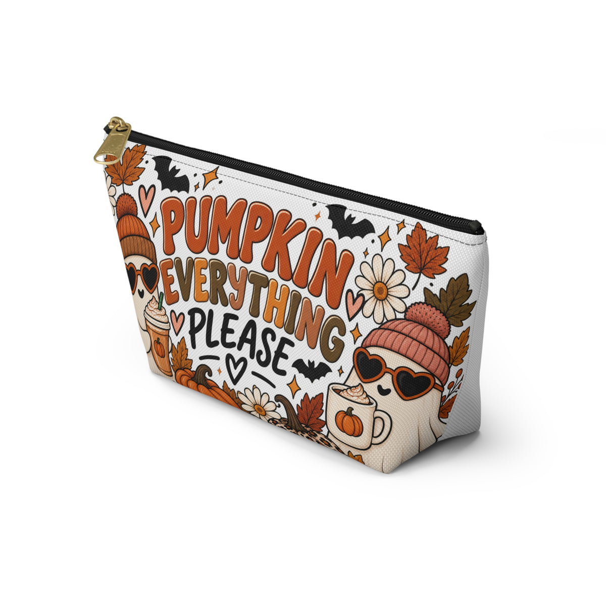 Pumkin Accessory Pouch w T-bottom