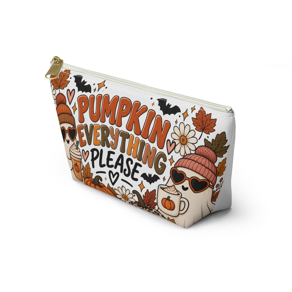 Pumkin Accessory Pouch w T-bottom