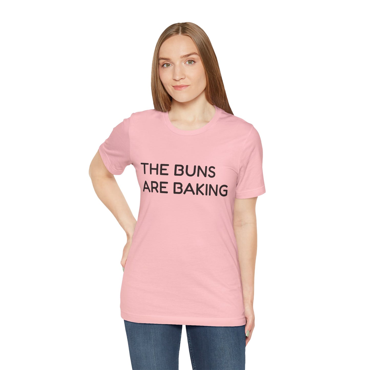 The Buns Are Baking Tee — Funny Pregnancy Announcement T-Shirt