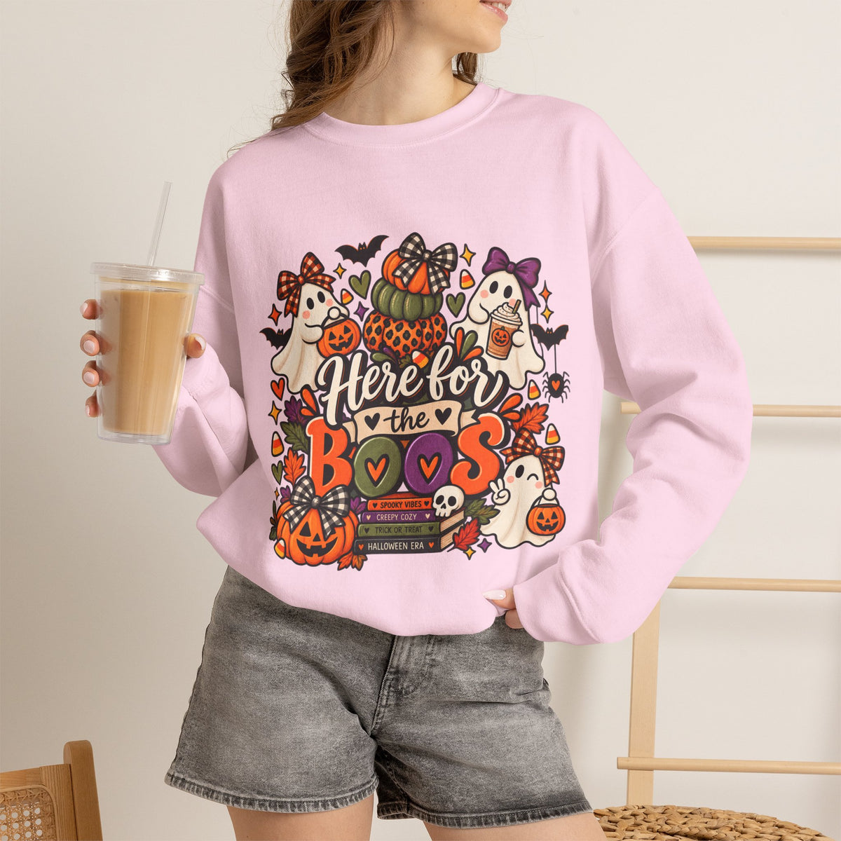 Here for the Boos Sweatshirt
