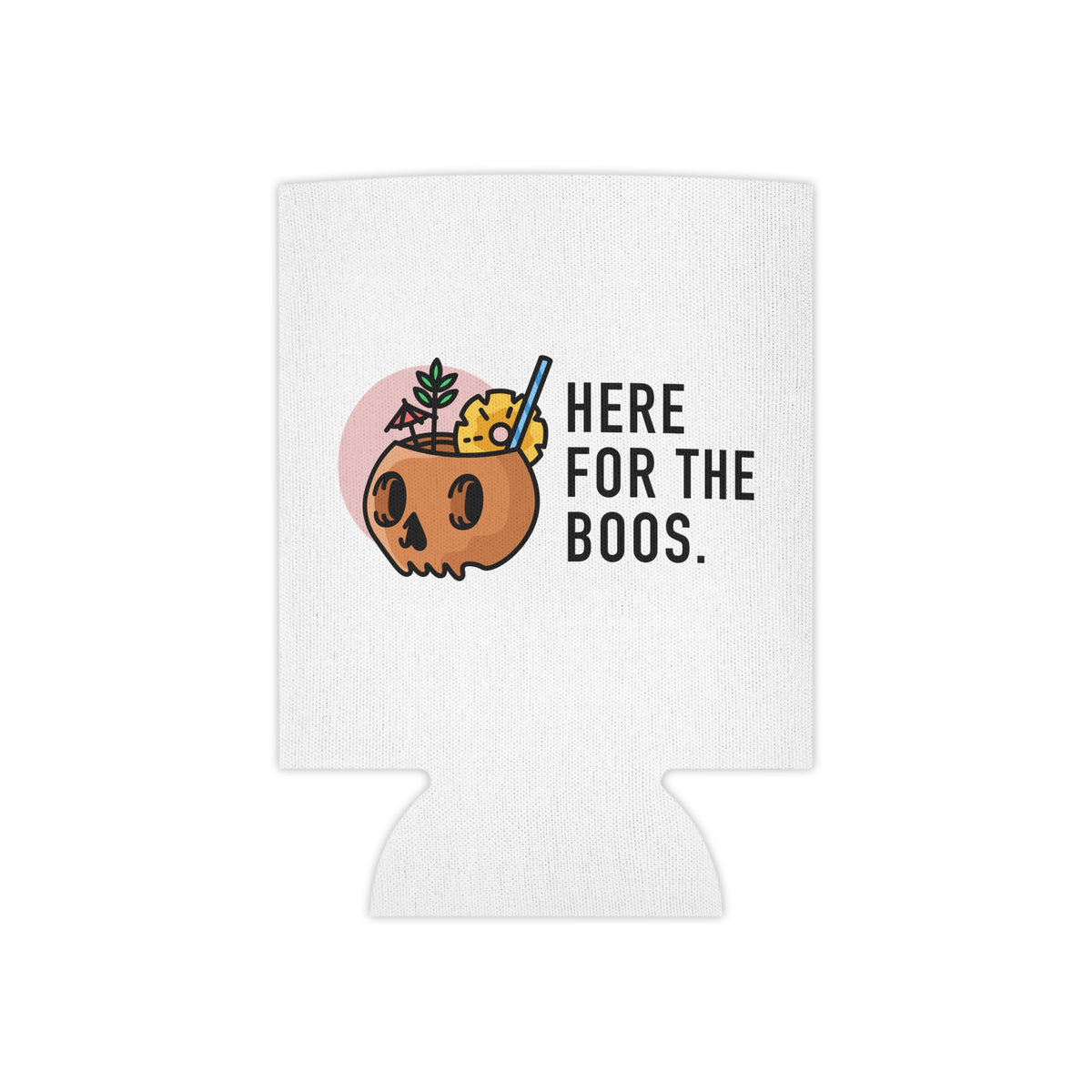 Can Cooler — 'Horror & Chill' / 'Here for the Boos' Halloween Drink Koozie